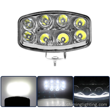 12v 24v Led Work Lamp oval led work light 9 inch led driving light for truck